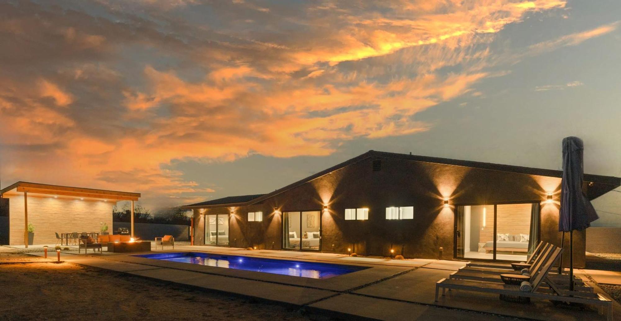 Luxury Retreat Villa โจชัวทรี ภายนอก รูปภาพ
